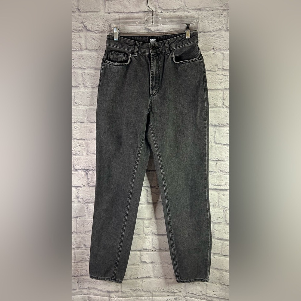 BDG Black Vintage Washed Mom Style Jeans
